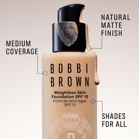 Bobbi Brown Weightless Skin Foundation SPF 15 Mini długotrwały podkład matujący o działaniu nawilżającym