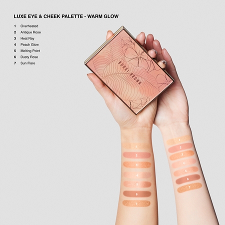 Bobbi Brown Luxe Eye & Glow Palette eyeshadow and highlighter palette