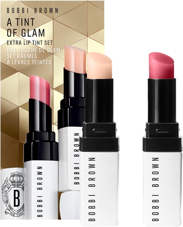 Bobbi Brown Holiday A Tint of Glam Extra Lip Tint Duo dovanų rinkinys