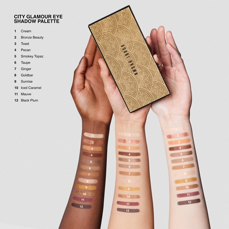 Bobbi Brown Holiday City Glamour Eye Shadow Palette paletka očních stínů