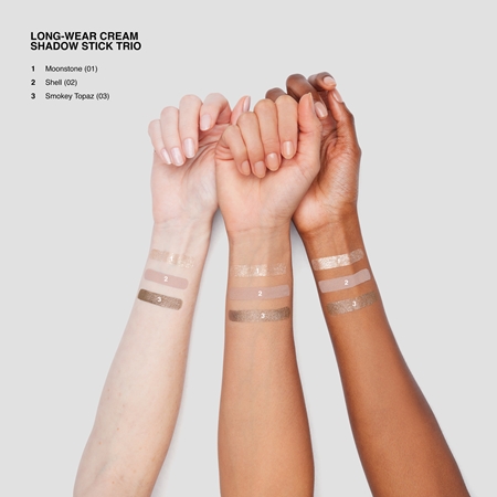 Bobbi Brown Long-Wear Cream Shadow Stick Trio darčeková sada na oči