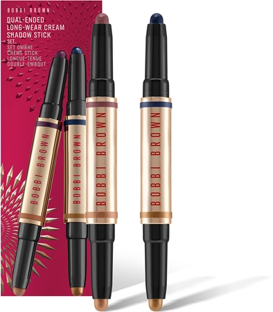Bobbi Brown Holiday Dual-Ended Long-Wear Cream Shadow Stick Set set cadou pentru ochi