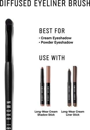 Bobbi Brown Brush Diffused Eyeliner pensula pentru eyeliner
