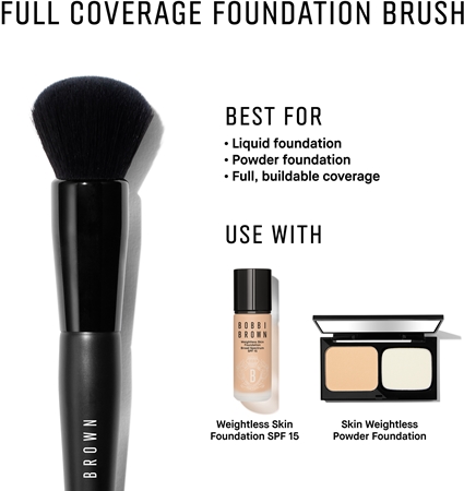 Bobbi Brown Brush Full Coverage Foundation pensula pentru machiaj