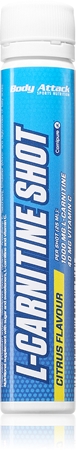Body Attack L-Carnitine Shots Nahrungsergänzungsmittel für Sportler