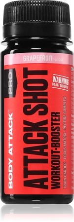 Body Attack ATTACK Shot Präparat zur Förderung von Sportleistungen mit Koffein