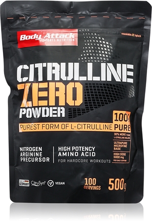 Body Attack Citrulline Zero Pulver mit Aminosäuren