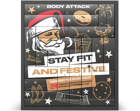 Body Attack Fitness Adventskalender Adventskalender für Sportler