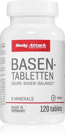 Body Attack Basentabletten Kapseln zur Entsäuerung des Organismus