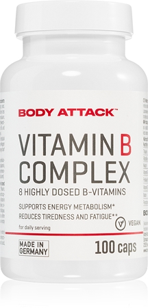 Body Attack B-Complex Bio Vitamin B-Komplex
