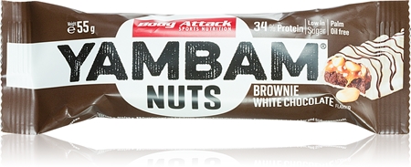 Body Attack YamBam Bar Nuts Proteinriegel mit Schokolade
