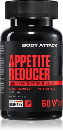 Body Attack Appetite-Reduce Men Kapseln zur Unterstützung der Gewichtsabnahme