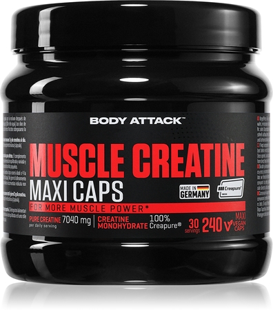 Body Attack Muscle-Creatine Capsules capsule per migliorare le prestazioni sportive