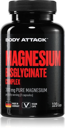 Body Attack Magnesium Bisglycinate Magnesium zur Muskelentspannung