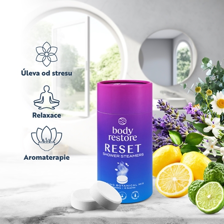 Body Restore Reset Shower Steamers tablety do sprchy
