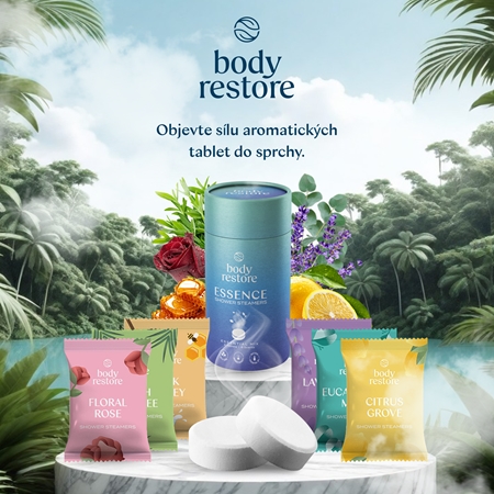 Body Restore Essence Shower Steamers tablety do sprchy
