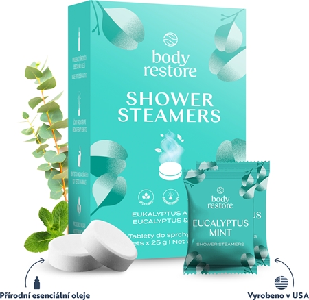 Body Restore Eucalyptus & Mint Shower Steamers galets de douche