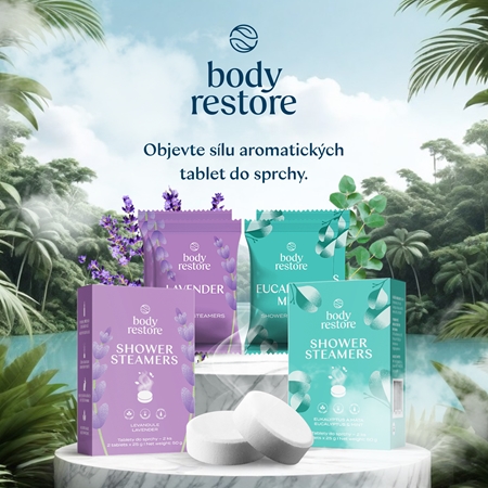 Body Restore Eucalyptus & Mint Shower Steamers galets de douche