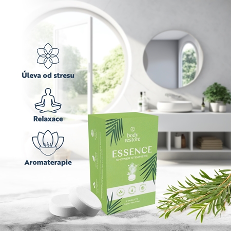 Body Restore Essence Shower Steamers tablety do sprchy