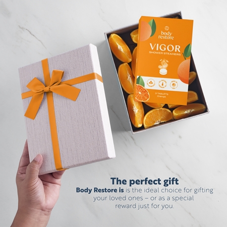 Body Restore Vigor Shower Steamers dušas tabletes