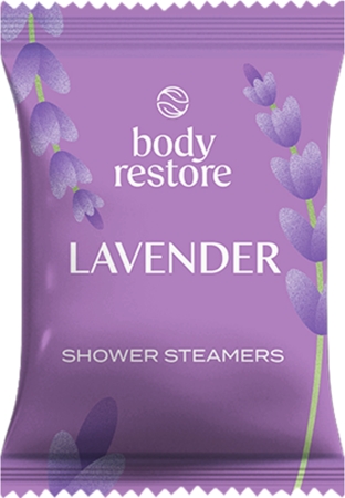 Body Restore Lavender Shower Steamers tablety do sprchy s vůní levandule