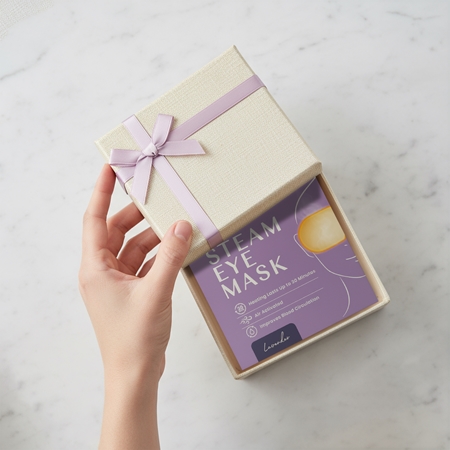 Body Restore Steam Eye Mask Lavender masque contour yeux arôme lavande