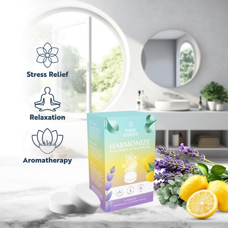 Body Restore Harmonize Shower Steamers pastilles pour la douche mix