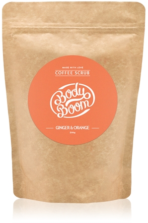 BodyBoom Ginger & Orange scrub corpo al caffè