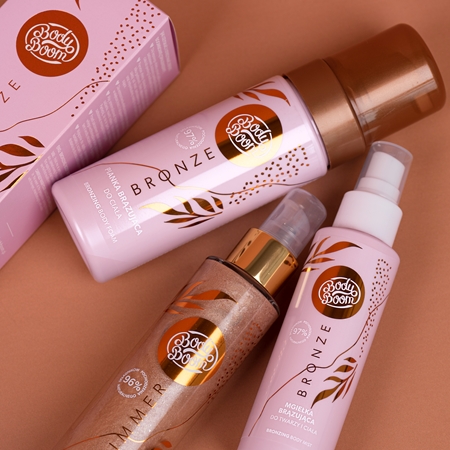 BodyBoom Shimmer Gold třpytivý olej na tělo