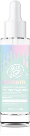 BodyBoom FaceBoom Seboom smoothing facial exfoliator for oily and combination skin