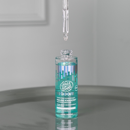 BodyBoom FaceBoom Seboom smoothing facial exfoliator for oily and combination skin