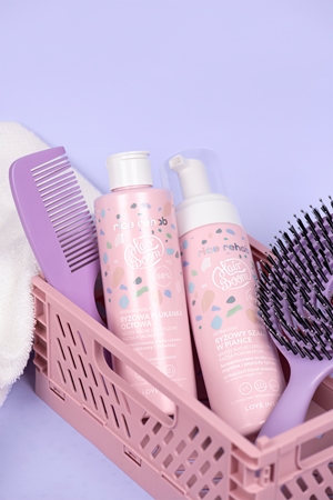 BodyBoom HairBoom Rice Rehab Smoothing Rice Hair hydratační sprej na vlasy