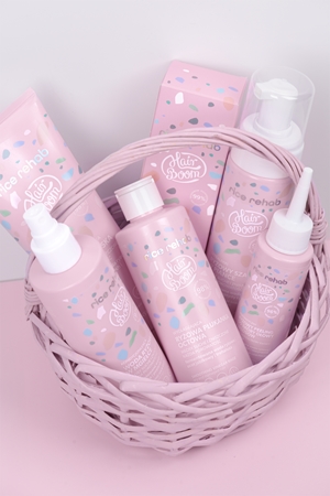 BodyBoom HairBoom Rice Rehab Smoothing Rice Hair hydratační sprej na vlasy