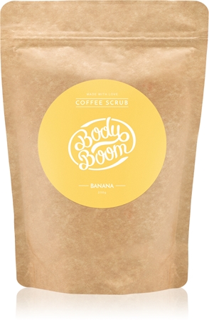 BodyBoom Banana kávový tělový peeling
