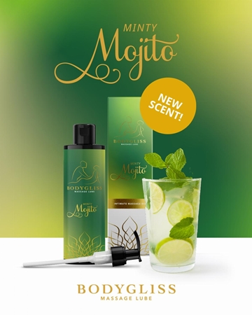 BodyGliss Minty Mojito massage and lubricant oil 2-in-1