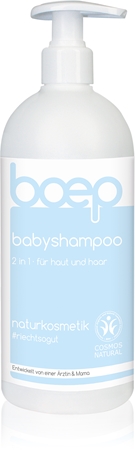 Boep Natural Baby Shampoo 2 v 1 gel de ducha y champú 2en1 con aloe vera