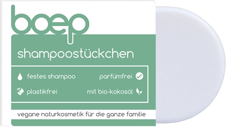 Boep Natural Shampoo Bar schampotvål Doftfri
