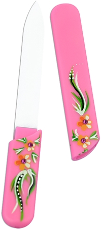 Bohemia Crystal Hard Painted Nail File lima de uñas