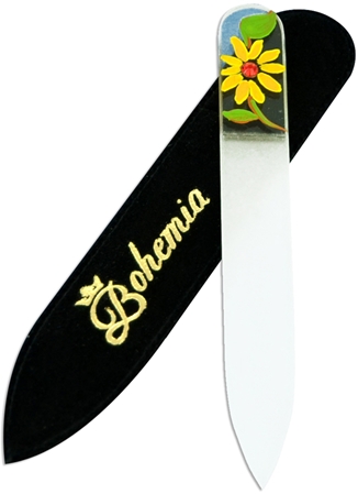 Bohemia Crystal Painted Nail File Small Nail File lima per unghie