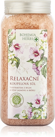 Bohemia Gifts & Cosmetics Bohemia Herbs Jasmine & Hibiscus sůl do koupele