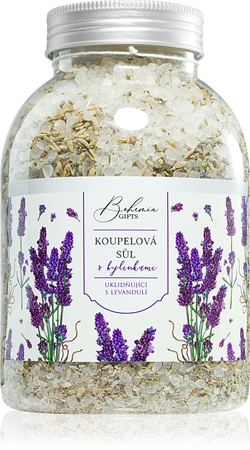 Bohemia Gifts & Cosmetics Bohemia Natur sel de bain apaisant aux plantes à la lavande