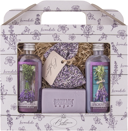Bohemia Gifts & Cosmetics Lavender dárková sada na tělo