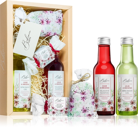 Bohemia Gifts & Cosmetics Wine Spa darilni set (za kopel)