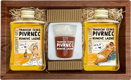 Bohemia Gifts & Cosmetics Pivrnec dárková sada do koupele pro muže