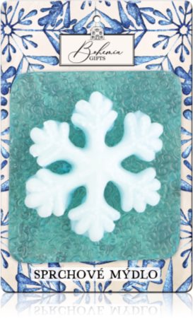 Bohemia Gifts & Cosmetics Handmade Snowflake ručně vyráběné mýdlo s glycerinem