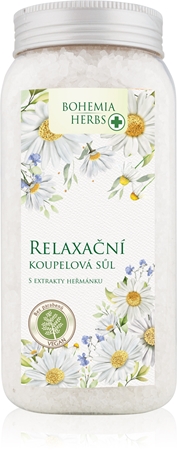 Bohemia Gifts & Cosmetics Bohemia Herbs Chamomile sůl do koupele