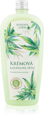Bohemia Gifts & Cosmetics Bohemia Herbs Cannabis koupelová pěna