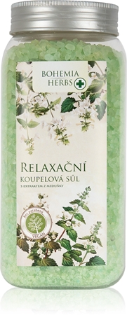 Bohemia Gifts & Cosmetics Bohemia Herbs Lemon Balm sůl do koupele