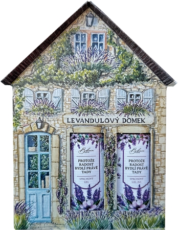 Bohemia Gifts & Cosmetics Little House of Lavender dovanų rinkinys su levandomis