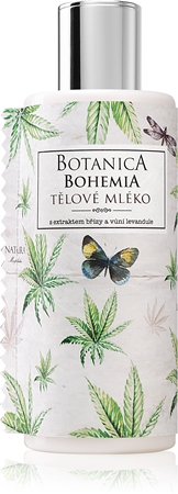 Bohemia Gifts & Cosmetics Botanica mlijeko za tijelo s uljem kanabisa